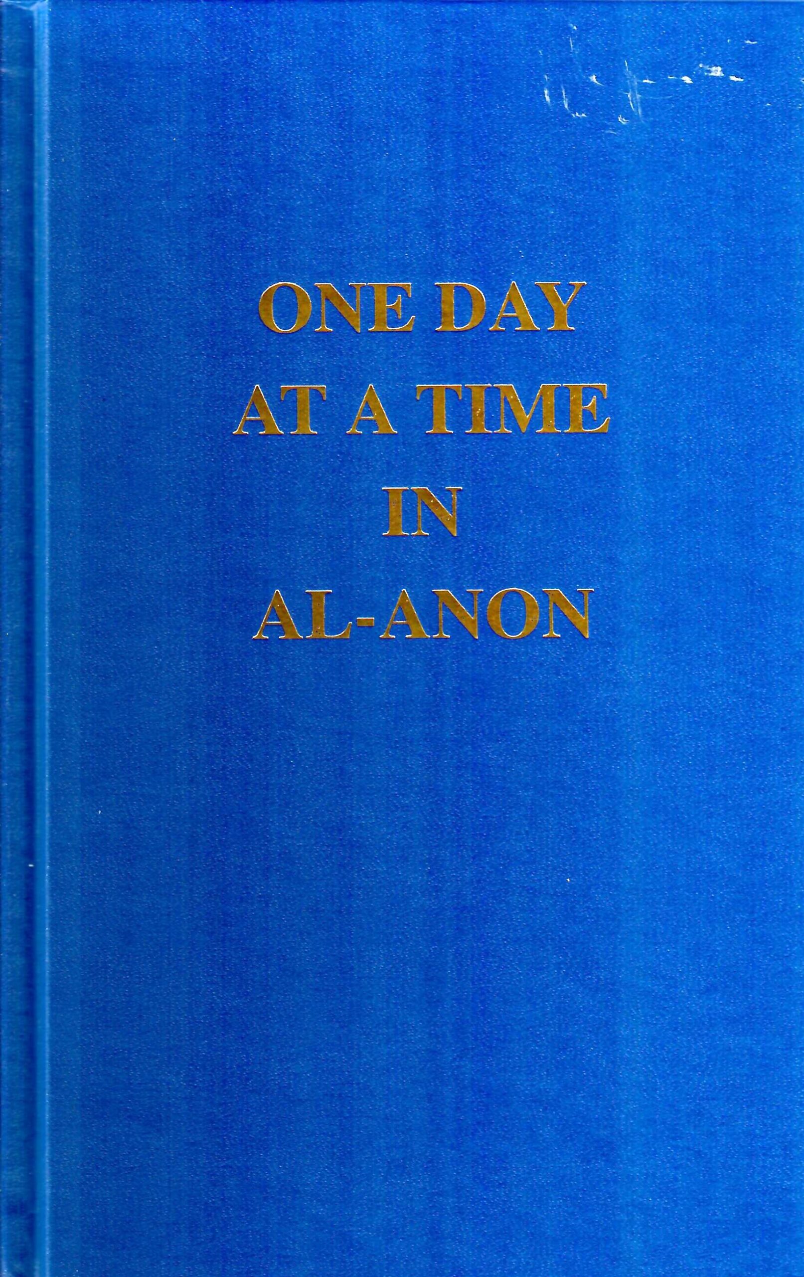 One Day at a Time in Al-Anon (Large Print) B-14