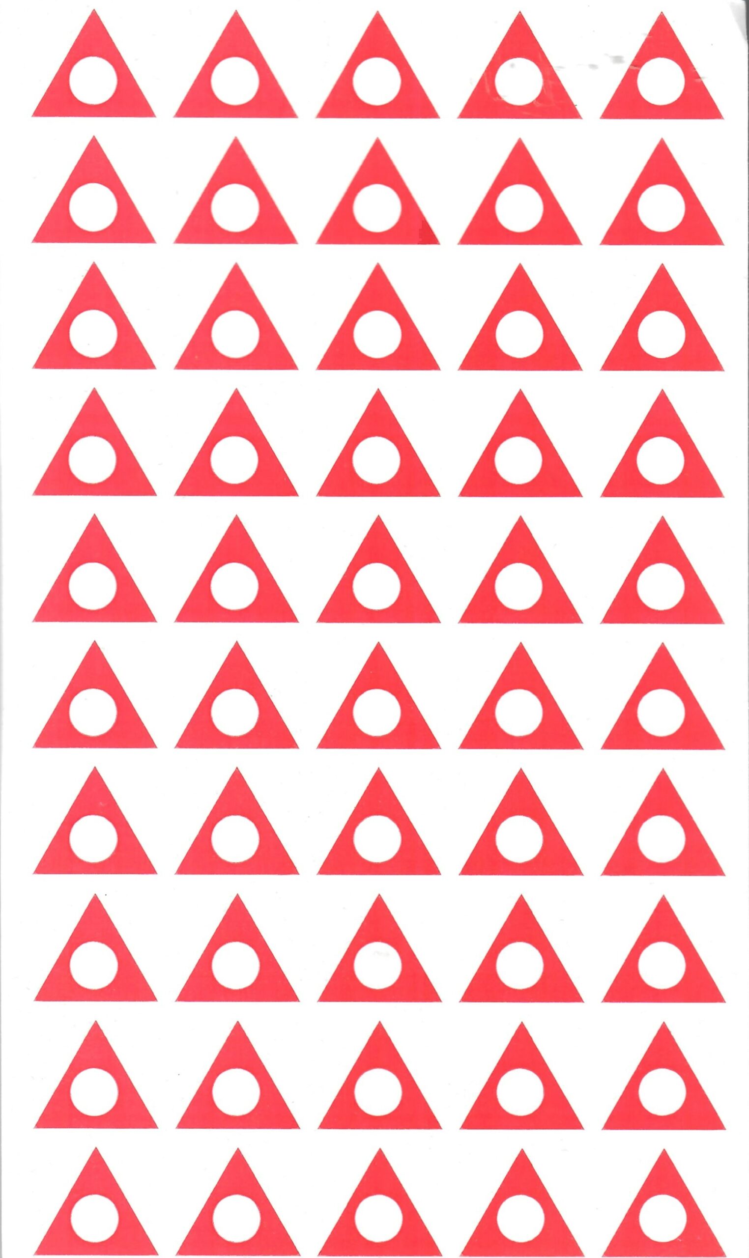 Logotipos rojos de Alateen (adhesivo) ‑ 100